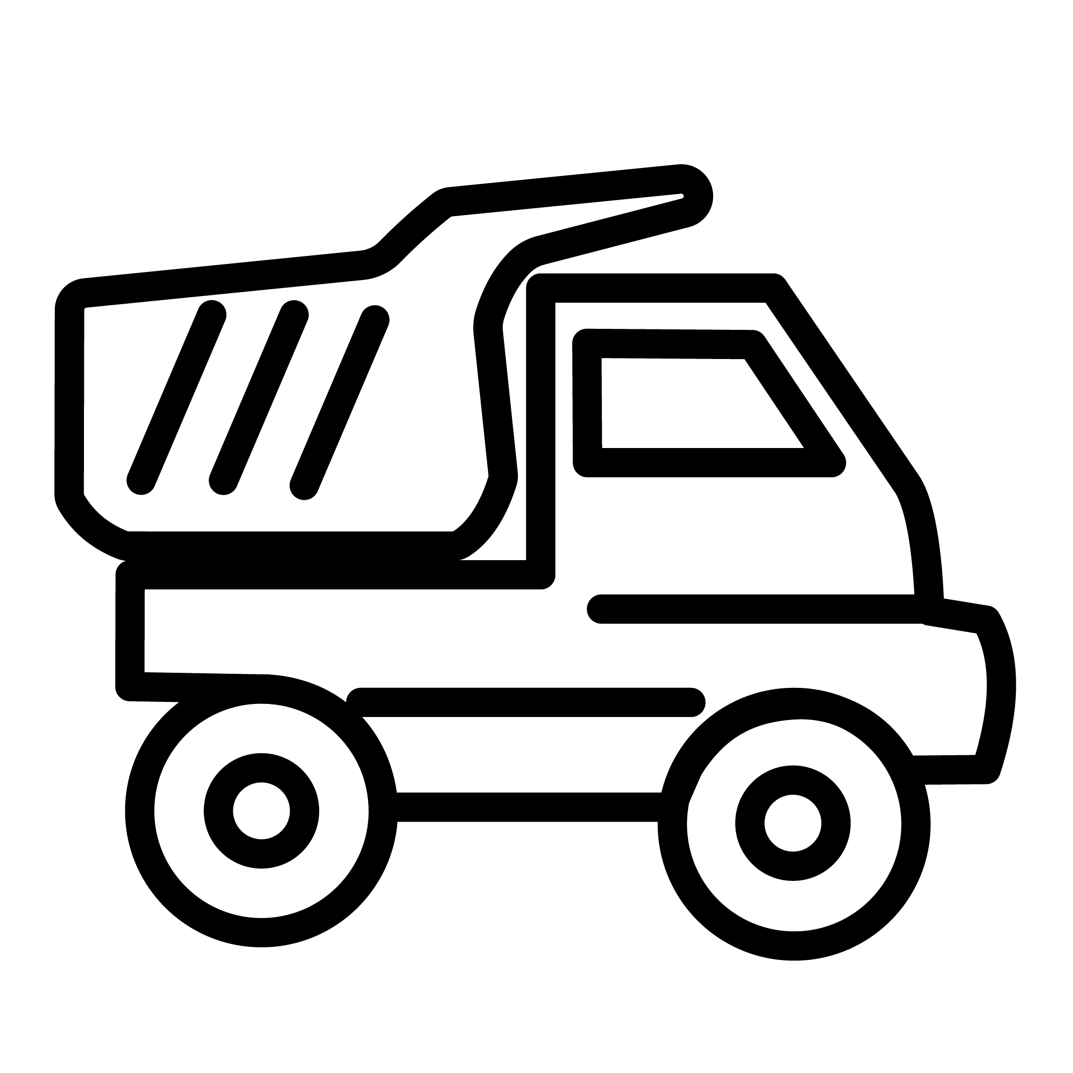 dump truck icon